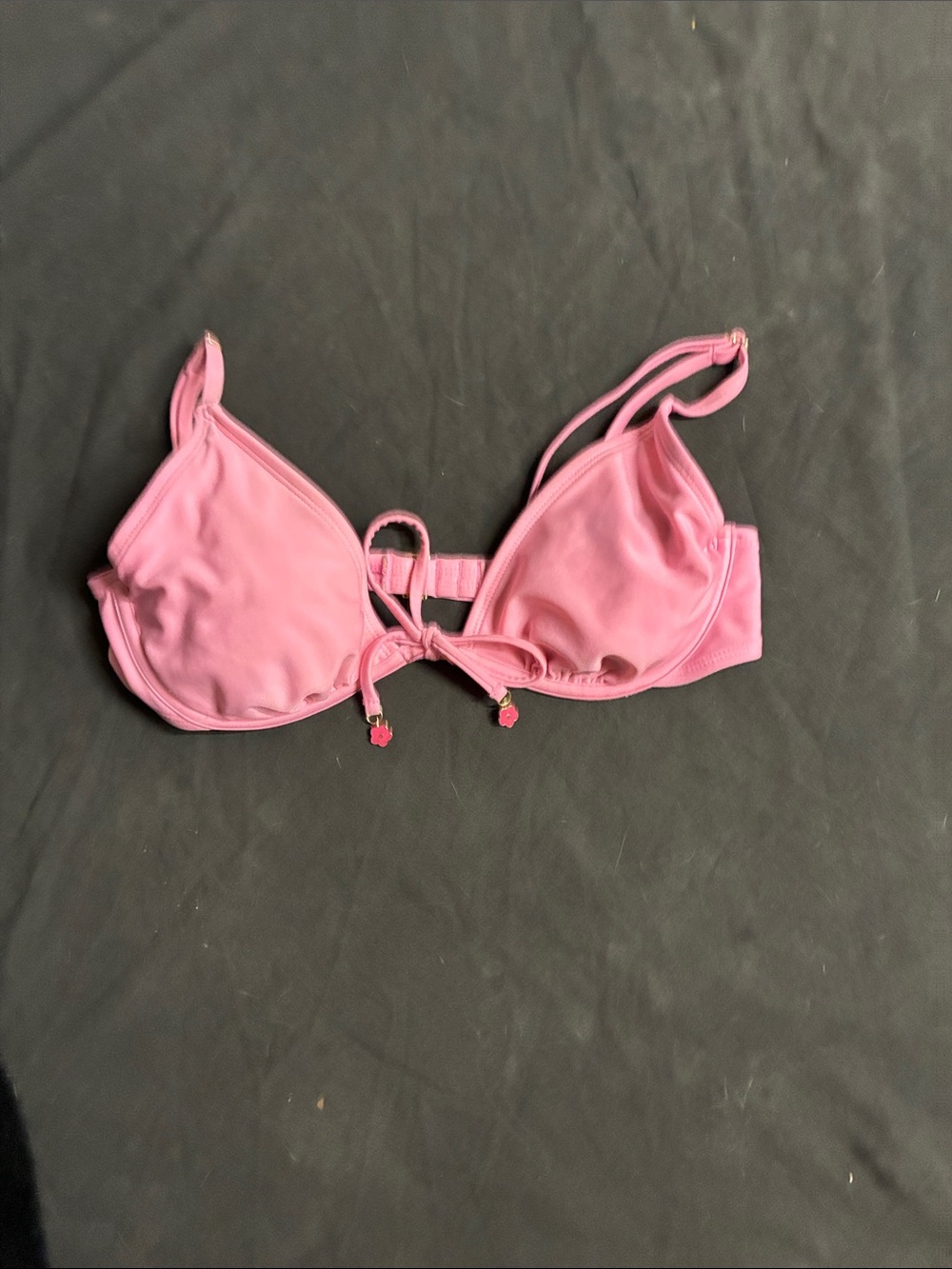 Women’s Pink Triangle Bikini Top - Brand Not Visible